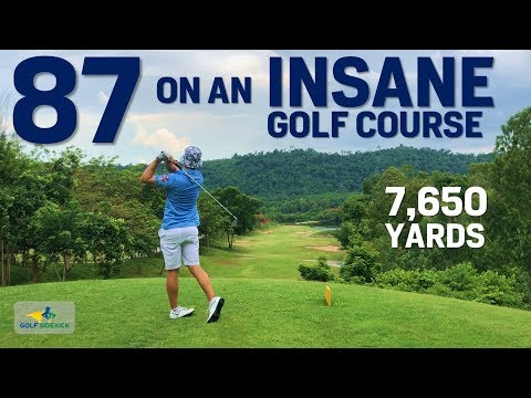 How to INSANE break 90 like an INSANE BAUS - The craziest course in Thailand