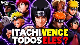 O criador de Naruto fez Itachi para ser Invencível