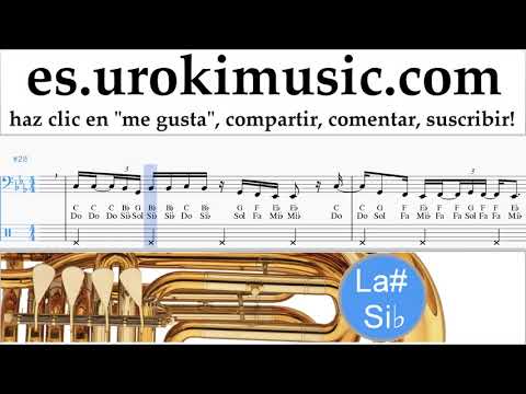 Tutorial de Tuba Martin Garrix feat Khalid - Ocean Clases Notas um-i927