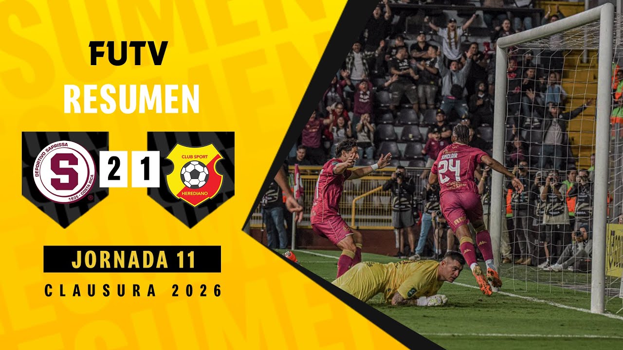 Deportivo Saprissa vs Herediano Highlights