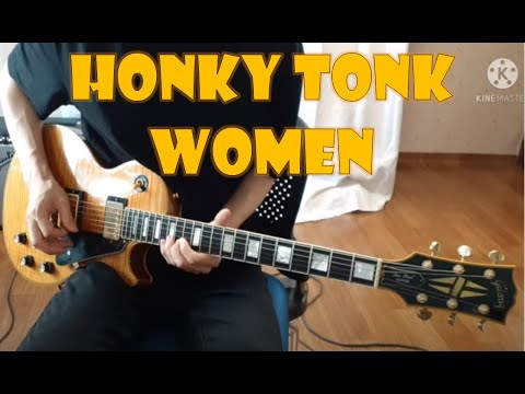The Rolling Stones - Honky Tonk Women (Guitar Cover, Standard Tuning)