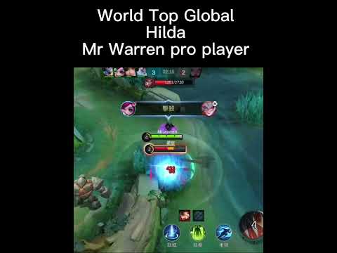 MLBB World Top Global number 1 pro player Mr Warren #shorts