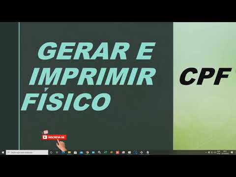 Vídeo: CPF: versão física existe e como obter