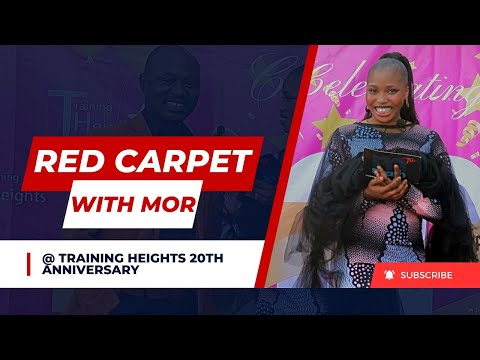 RED CARPET with MOR @ TRANING HEIGHTS 20th ANNIVERSARY.