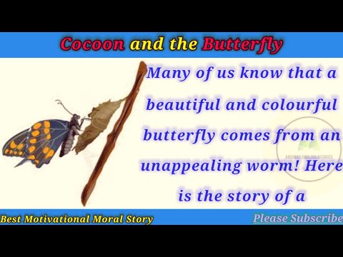 Cocoon and The Butterfly🦋।Story of The Butterfly and The Cocoon - Struggles Give Us Strength