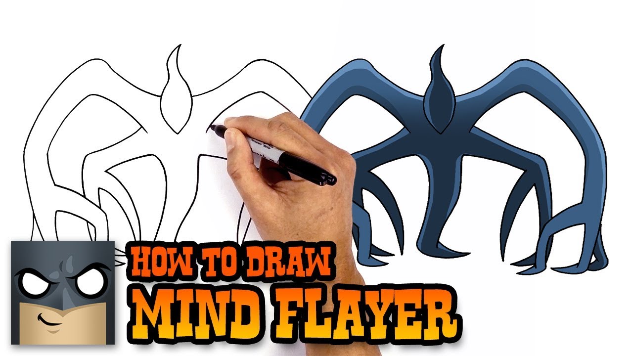 How to Draw Mind Flayer | Stranger Things (Art Tutorial)
