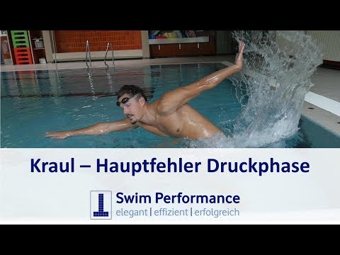 Kraul - Hauptfehler Druckphase