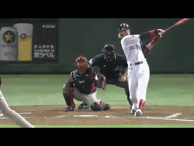 【6回裏】失投捉えたファイターズ・陽の一発!! 反撃の5号ソロホームラン!! 2015/9/2 F-M
