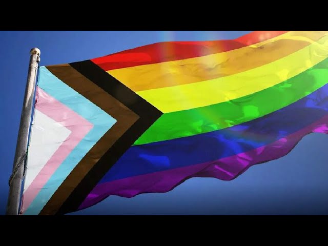 Vídeo relacionado con Bandera del orgullo Vincian LGBTQIA+, de 5 x 3 pies, doble cara con ojales anchos, banderas MLM extragrandes, accesorios de bandera del orgullo gay, regalo de desfile LGB