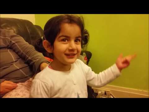 Saira singing HAPPY BIRTHDAY!