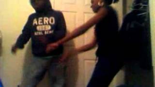 mirah and rah dancing . " if she ugly , point em out "