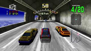 Daytona USA - Advanced Course (Dinosaur Canyon) with Normal Settings