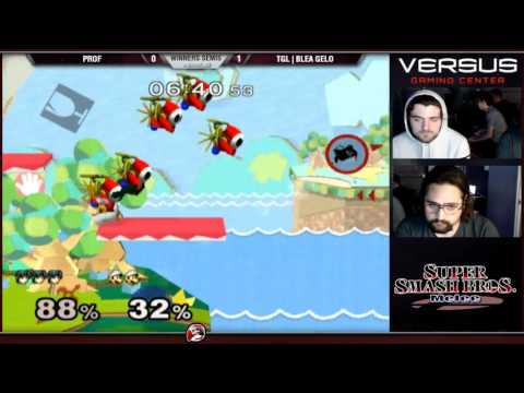 VS Weekly 4/10/16 - Winners Semis - TGL|Blea Gelo (Luigi, Marth) vs Pwof (Marth) - Melee