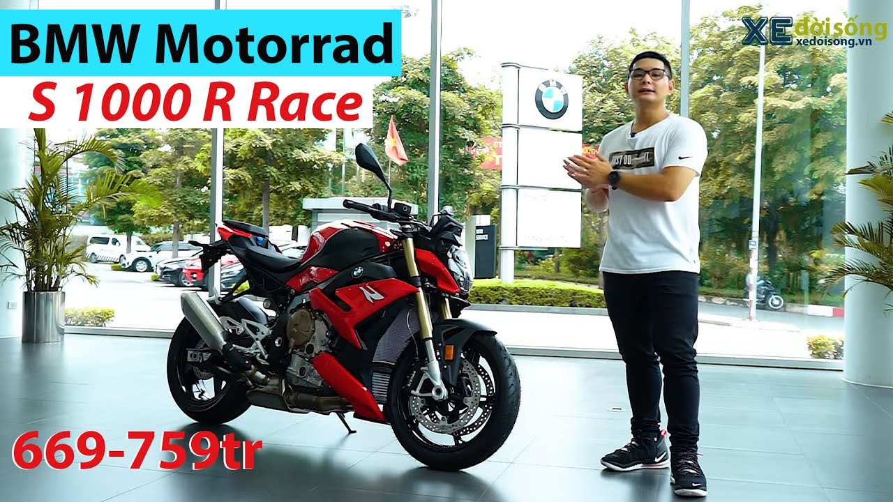 Siêu naked bike BMW S 1000 R RACE thế hệ mới cập bến Hà Nội, đối đầu Ducati Streetfighter