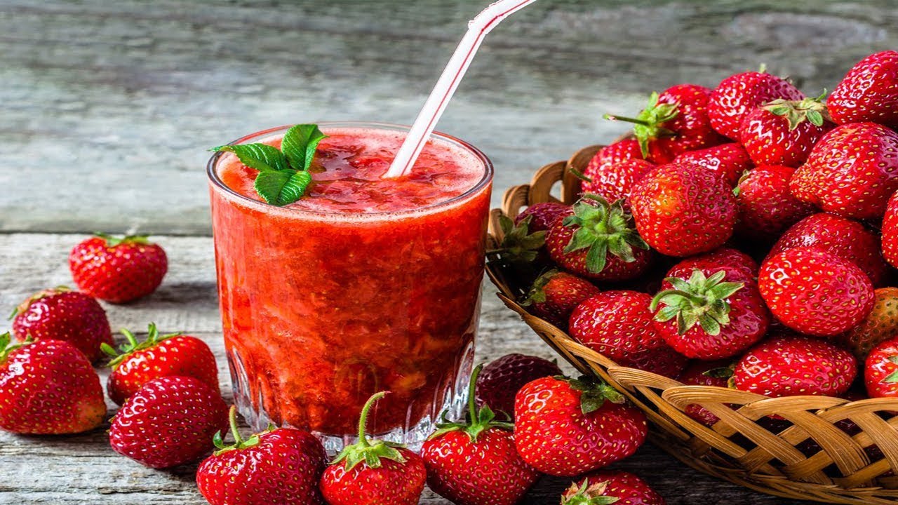 Os 11 Benefícios do Suco de Morango Para Saúde | Dicas de Saúde