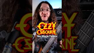Ozzy Osbourne - No More Tears #guitar #guitarlesson #metal