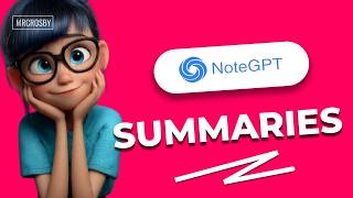 NoteGPT ⚡️Turn YouTube Videos into Notes, Summaries & Transcripts Instantly