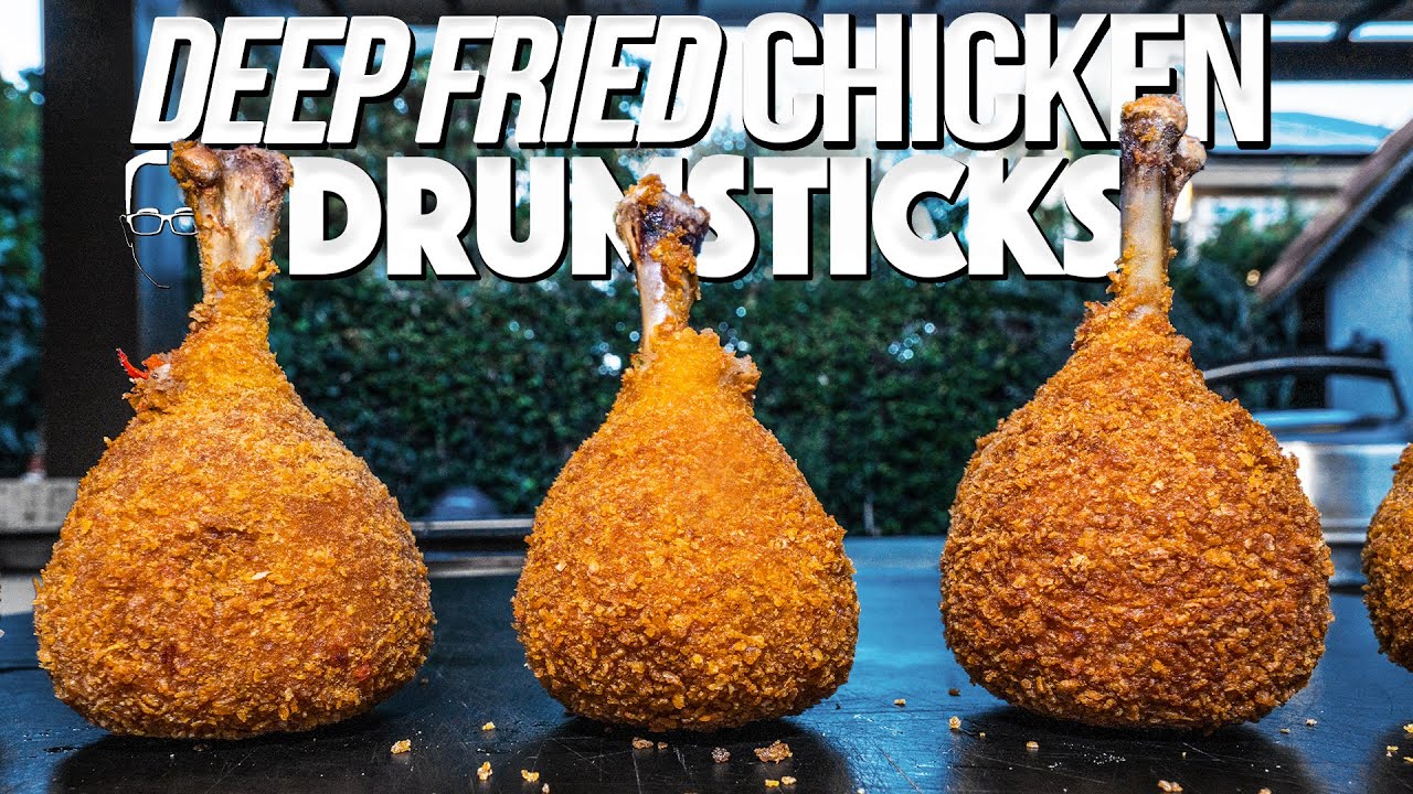 The best deep fried chicken drumsticks