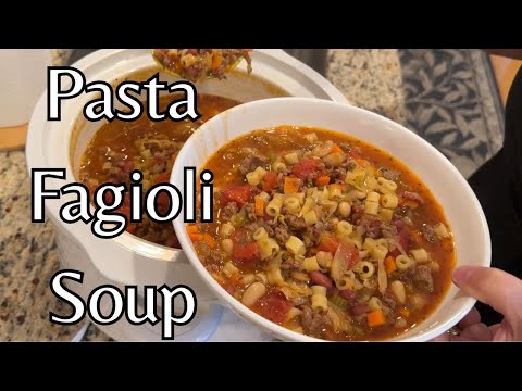 Olive Garden Copycat -PASTA FAGIOLI - Slow Cooker Recipe