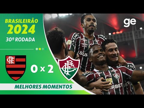 Gols e lances de Flamengo x Fluminense