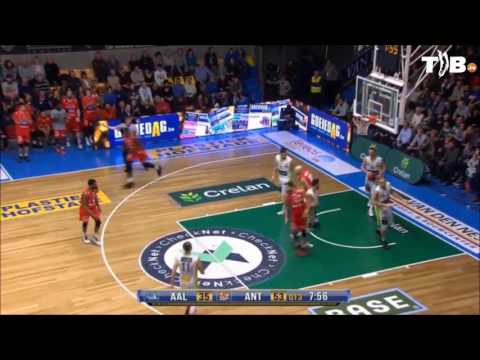 Gavin Ware (Antwerp Giants) - Game Highlights @ Aalstar
