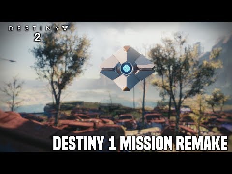Destiny 2 Shadowkeep - Eyes Up Guardian Destiny 1 Mission Remake Walkthrough [PC]