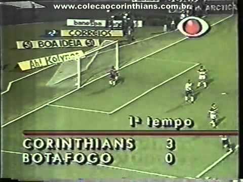 Corinthians 4 x 0 Botafogo SP Campeonato Paulista 1992