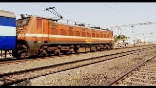 preview picture of video 'Whining P4 JHELUM Express burns Mandideep at flat 110Kmph!!'