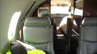 preview picture of video 'My first cirquit in the Learjet45'