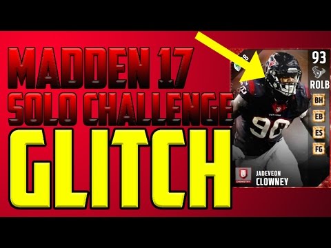 GLITCH TO BEAT THE CHEMISTRY SOLOS | EASILY GET ANTONIO BROWN AND CLOWNEY | Madden 17 Ultimate Team