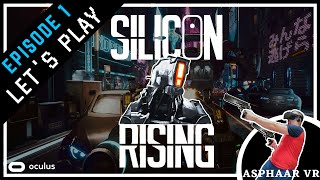Un FPS  rail shooter très nerveux ambiance cyberpunk ▶Silicon Rising◀#1