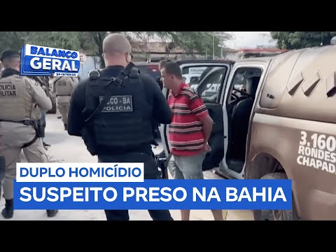 Suspeito de matar irmão e advogada em Jardinópolis é preso na Bahia junto com outros dois foragidos