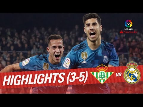 Highlights Real Betis vs Real Madrid (3-5)