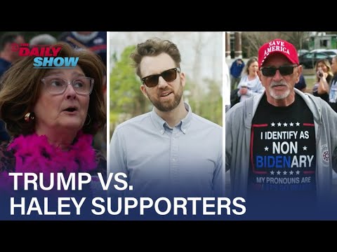 Jordan Klepper Takes on Trump & Haley Supporters | The Daily Show