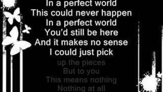 Simple plan - perfect world - lyrics