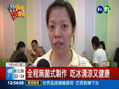 吃冰也有專利 鮮奶製水果綿綿冰