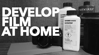 Develop B&W Film and Make Kodak D76 at Home