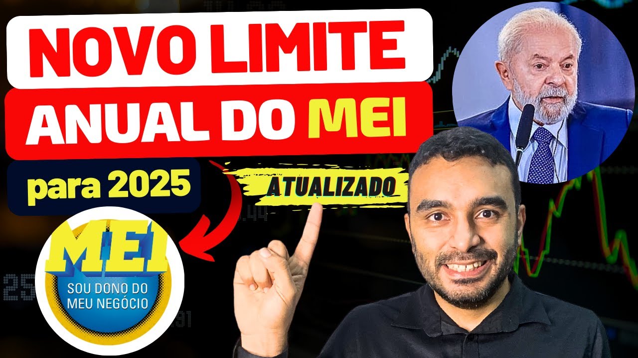 🚨ATUALIZADO NOVO LIMITE MEI - MUDANÇA DO LIMITE DO MICROEMPREENDEDOR EM 2025!