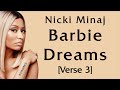 Nicki Minaj Barbie Dreams Verse 3 Lyrics Last Verse