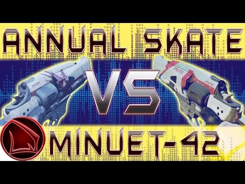 Destiny 2: Minuet vs Annual Skate vs Older Sister – Best Hand Cannon & In-Depth Review Video