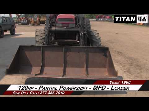 Case IH 5240, 9400 Hrs, Westendorf Loader Sold on ELS!