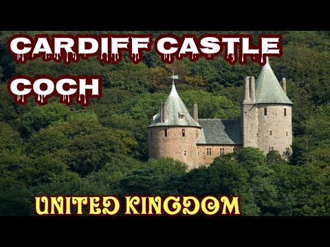 Visiting a fairy tale castle in Cardiff ।castle coch Cardiff। Cardiff,wales । United Kingdom ।