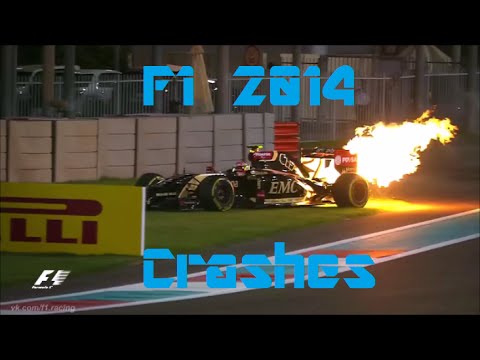 F1 2014 Crashes (R.I.P Jules Bianchi)