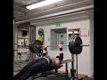 bench press with close grip 130kg 10 reps 5 sets, legs up