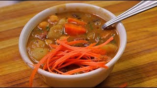 Bean Soup Recipe - plant based vegan recipes - easy soup - vegan meals