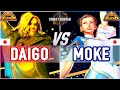 SF6 🔥 Daigo (Ken) vs Moke (Chun-Li) 🔥 SF6 High Level Gameplay