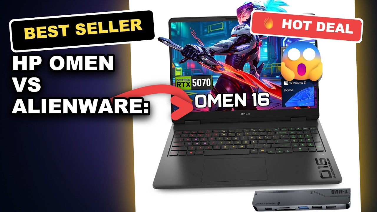 HP Omen vs Alienware: 16-inch Gaming Laptop for Extreme Performance?