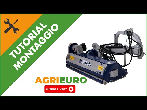 BullMach Estia 160 - Trincia argini laterale: montaggio