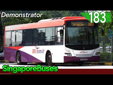 [SBS Transit] SBS8033D @ 183 | Scania K230UB (Euro IV) - Gemilang Demonstrator (ZF Ecomat)