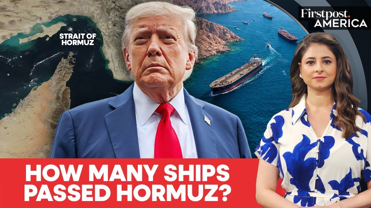Explained: How Many Ships Passed Through Hormuz After Trump’s Blockade | Firstpost America | N18G